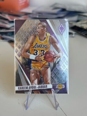 2023-24 Kareem Abdul-Jabbar Panini Phoenix. Mint condition…